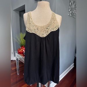 Lane Bryant Black Tunic